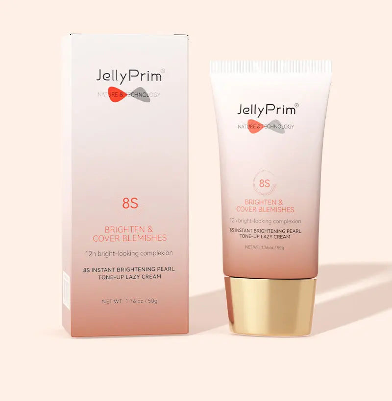 Foundation Concealer Face Cream Medium Flawless Coverage Skincare Suitable All Skin Pearl Powder Facial Cream Makeup