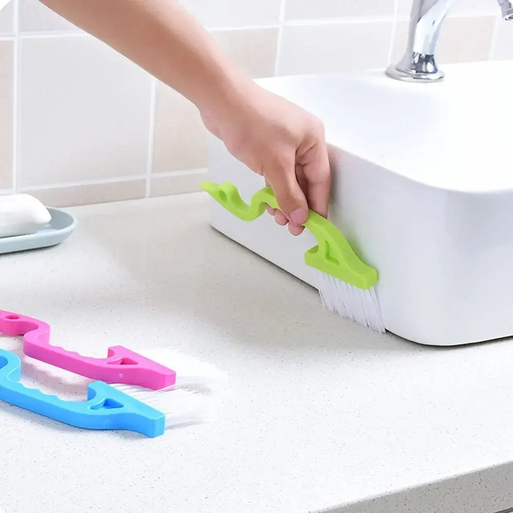 2 In 1 Windows Gap Household Cleaning Brush Flat Mouthed Shovel Useful Things For Kitchen Bathroom Toilet Tools Home Supplies