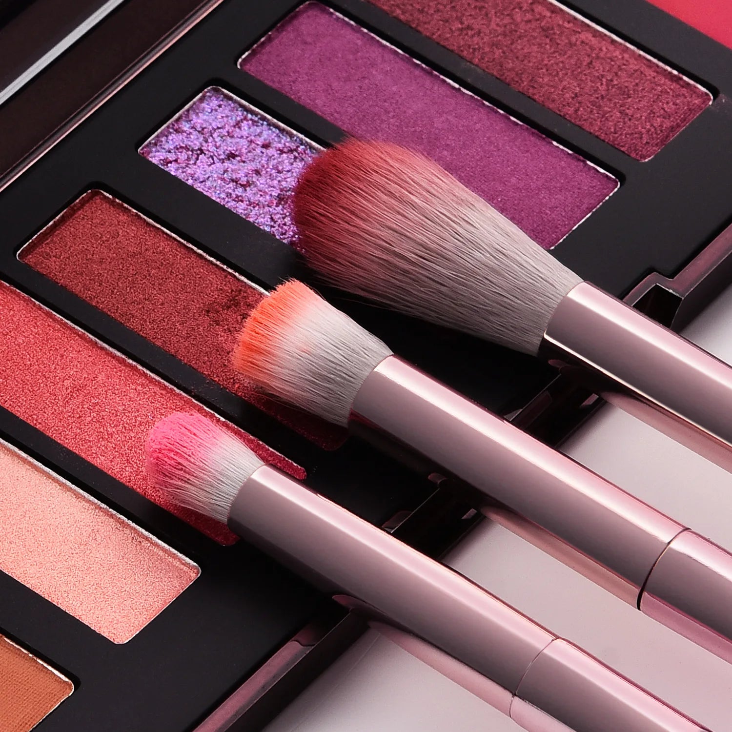 10 Pcs Pro Makeup Brushes Set With Brushes Bag Foundation Eyebrow Eyeshadow Makeup Brush Fashion Beauty Make Up Cosmetic Tools